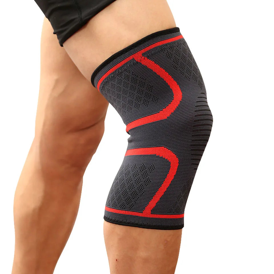 1PCS Fitness Running Cycling Knee Support Braces Elastic Nylon Sport Compression Knee Pad Sleeve for Basketball Volleyball