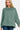 Zenana Scuba Round Neck Side Slit Sweatshirt