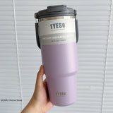 Stainless Steel Coffee Cup Cold and Hot Double-Layer Insulated Cup Tumbler Thermo Water Bottle Car Travel Mug Vacuum Flask