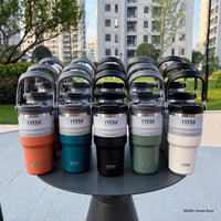 Stainless Steel Coffee Cup Cold and Hot Double-Layer Insulated Cup Tumbler Thermo Water Bottle Car Travel Mug Vacuum Flask