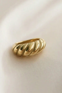 Gold Twisted Ring