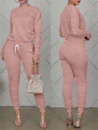 Women'S Two Piece Outfit Joggers Sets Lounge Sweatsuit Tracksuit Sweatpants Sets with Pocket