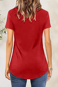 Crisscross Short Sleeve T-Shirt