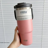 Stainless Steel Coffee Cup Cold and Hot Double-Layer Insulated Cup Tumbler Thermo Water Bottle Car Travel Mug Vacuum Flask