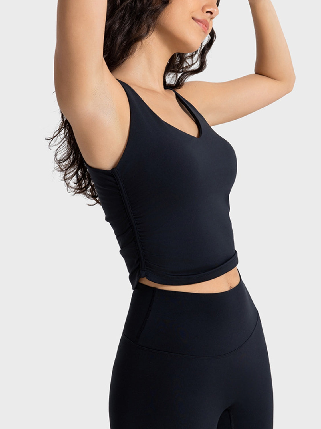 Millennia Cropped Sport Tank