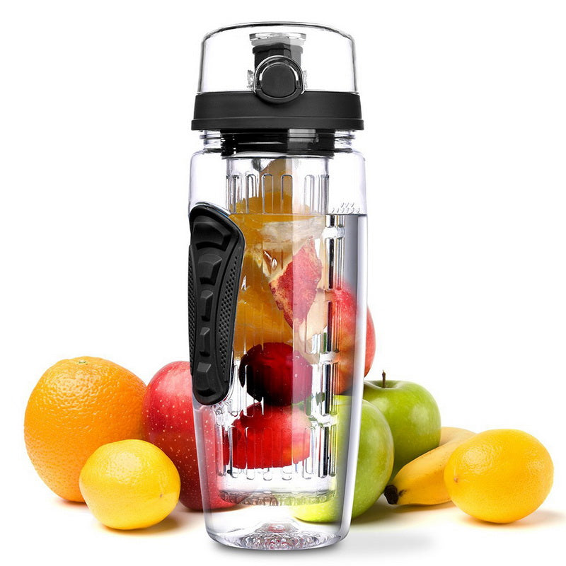 1000Ml Water Fruit Bottle BPA Free Plastic Sport Fruit Infuser Water Bottles with Infuser Juice Shaker Drink Bottle of Water