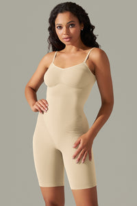 Spaghetti Strap Active Romper