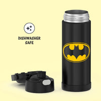 FUNTAINER 16 Ounce Stainless Steel, Batman