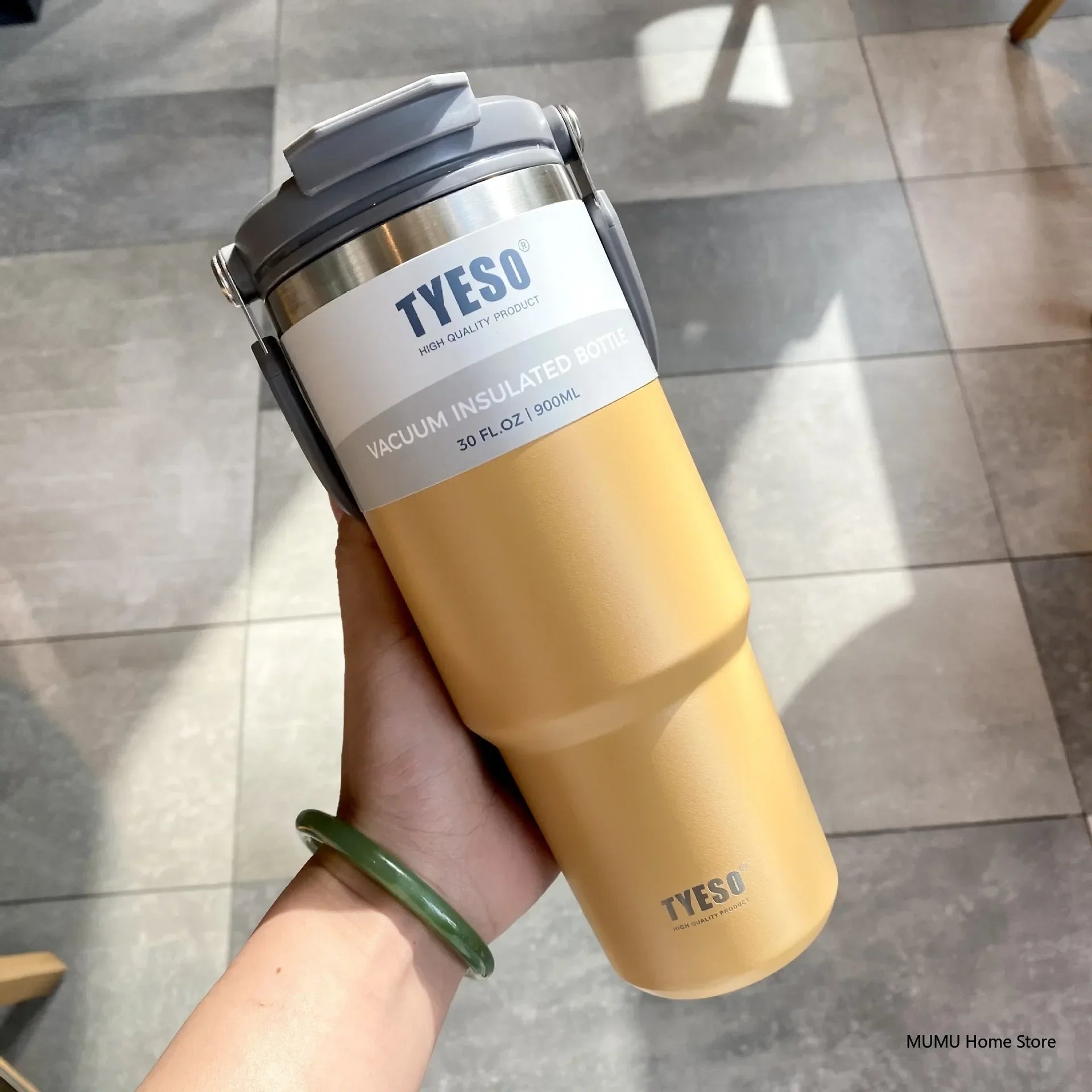 Stainless Steel Coffee Cup Cold and Hot Double-Layer Insulated Cup Tumbler Thermo Water Bottle Car Travel Mug Vacuum Flask