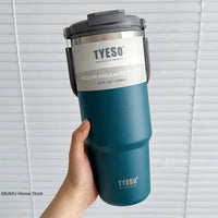 Stainless Steel Coffee Cup Cold and Hot Double-Layer Insulated Cup Tumbler Thermo Water Bottle Car Travel Mug Vacuum Flask